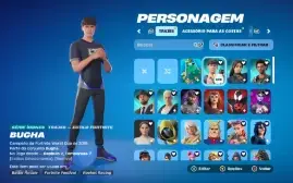 CONTA FORTNITE + CODIGO DE APOIADOR ATIVO + STW