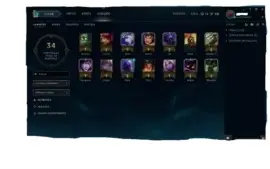 Conta League of Legends  smurf
