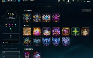 Vendo conta RARA league of legends