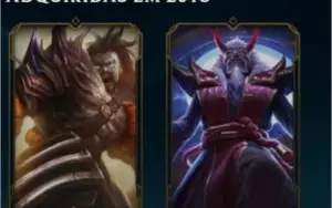Conta de League Of Legends ELO Platina 4 57% de winrate