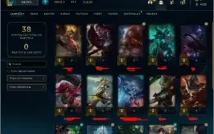 [LEAGUE OF LEGENDS, LOL] VENDO CONTA UNRANKED COM 10 BAÚS