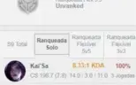 CONTA LV 31 UNRANKED