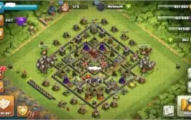CLASH OF CLANS CV10 COM CLASH ROYALE ARENA 12 8 LENDARIAS