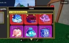 Conta super rara de blox fruits