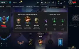 Conta League of Legends Full Acesso - 138 Champs e 106 Skins