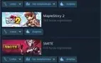 Conta steam com 78 jogos (The witcher 3 ,GTA V , the elder o