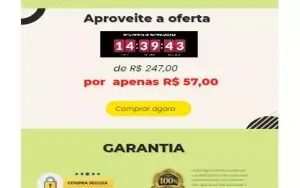 Template Página De Vendas 100% Editável Canva Dieta Paleo