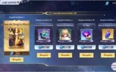CONTA SAINT SEIYA AWAKENING SEVIDOR A-1 PEGASUS