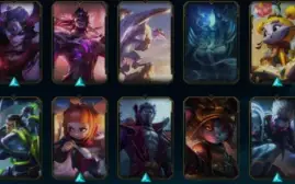 Conta 148 skins, Ouro 1! todos campeões e eternos iniciais