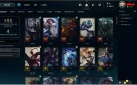 Conta League of Legends
