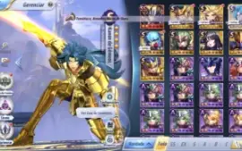 Cc Saint Seiya Novo Serv A141 Com Várias Invocações 🌟