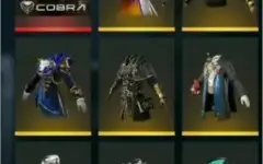 Conta Free Fire com Angelical e 5 Passes, Full Skin, Emotes