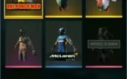 Conta Free Fire com Angelical e 5 Passes, Full Skin, Emotes