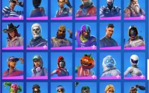CONTA FORTNITE DA SEASON 3 COM 121 SKINS