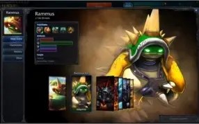 Conta com Rammus Rei