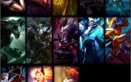 Conta league of legends 53 champs 16 skins