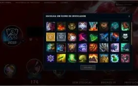 Conta league of legends 53 champs 16 skins