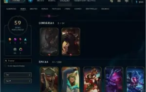 Conta LOL [Com Duas Skins Ultimate]