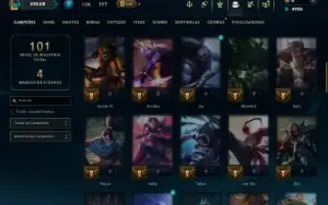 Prata 3 com 65 Champs e 12 Skins