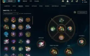 Conta LOL 104 Skins c/ MD10 Inacabada