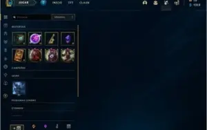 Conta LOL 104 Skins c/ MD10 Inacabada