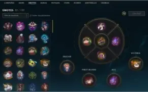 CONTA PLAT 4 DA SEASON 2 / 104 SKINS / FALTANDO 7 CHAMPS