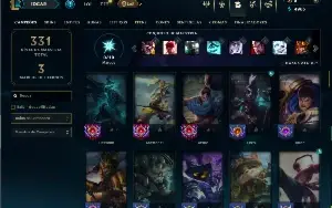 Mestre com 85 Champs e 35 Skins ( 36 PDL )