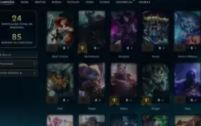 Conta LoL com RP, 47 Campeões e Essências