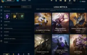 Conta LoL com RP, 47 Campeões e Essências