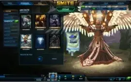 Conta Smite 500+ Skina TOP BR