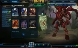 Conta Smite 500+ Skina TOP BR