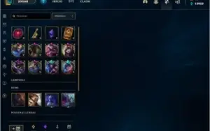 Conta Lol platina 2, 55 skins, 100 campeões