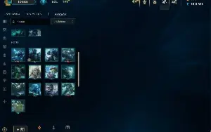 Conta League Of Legends - 204 Skins - 5 Skins Prestígio