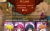 Vendo conta no 7 deadly sins Global