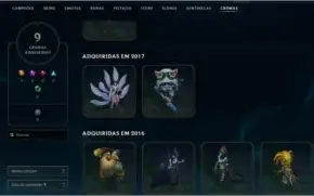 164 Skins + Ryze Triunfante(Campeonato Oficial) - All Champz