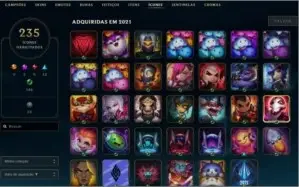 164 Skins + Ryze Triunfante(Campeonato Oficial) - All Champz