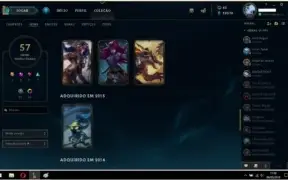 conta league of legends