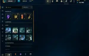 Mestre com 26 Champs e 1 Skin ( 109 PDL )