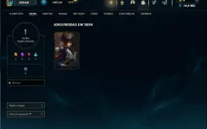 Mestre com 26 Champs e 1 Skin ( 109 PDL )