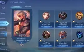 Glória mitica, Com BR, Main Jungle+80% de WR