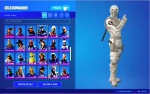 Fortinite 112 skins +SW 129lv  FARMVBUCKS  E GTAV EPICGAMS