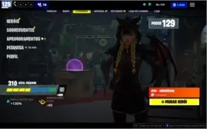 Fortinite 112 skins +SW 129lv  FARMVBUCKS  E GTAV EPICGAMS