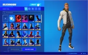 Fortinite 112 skins +SW 129lv  FARMVBUCKS  E GTAV EPICGAMS
