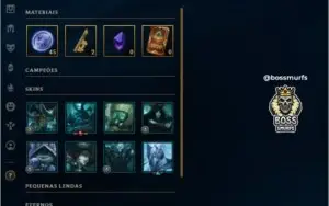 CONTA ACC SMURF LOL LEAGUE OF LEGENDS UNRANKED LEVEL 30