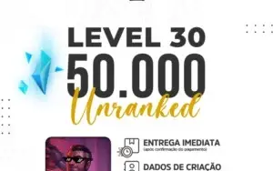 CONTA ACC SMURF LOL LEAGUE OF LEGENDS UNRANKED LEVEL 30