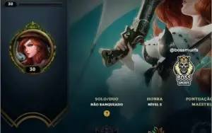 CONTA ACC SMURF LOL LEAGUE OF LEGENDS UNRANKED LEVEL 30