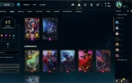 Conta LoL com Diversas skins
