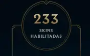 Conta league of legends (elo s12 PLAT1) 235 skins