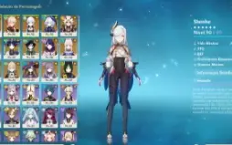 Conta Ar 60 AYAKA C4 Com Todos personagens Upados!!