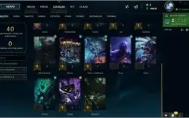 Conta unranked lvl 30